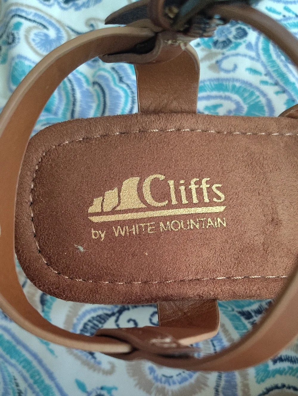 Cliffs by White Mountain Brown Zest Strappy 3.5